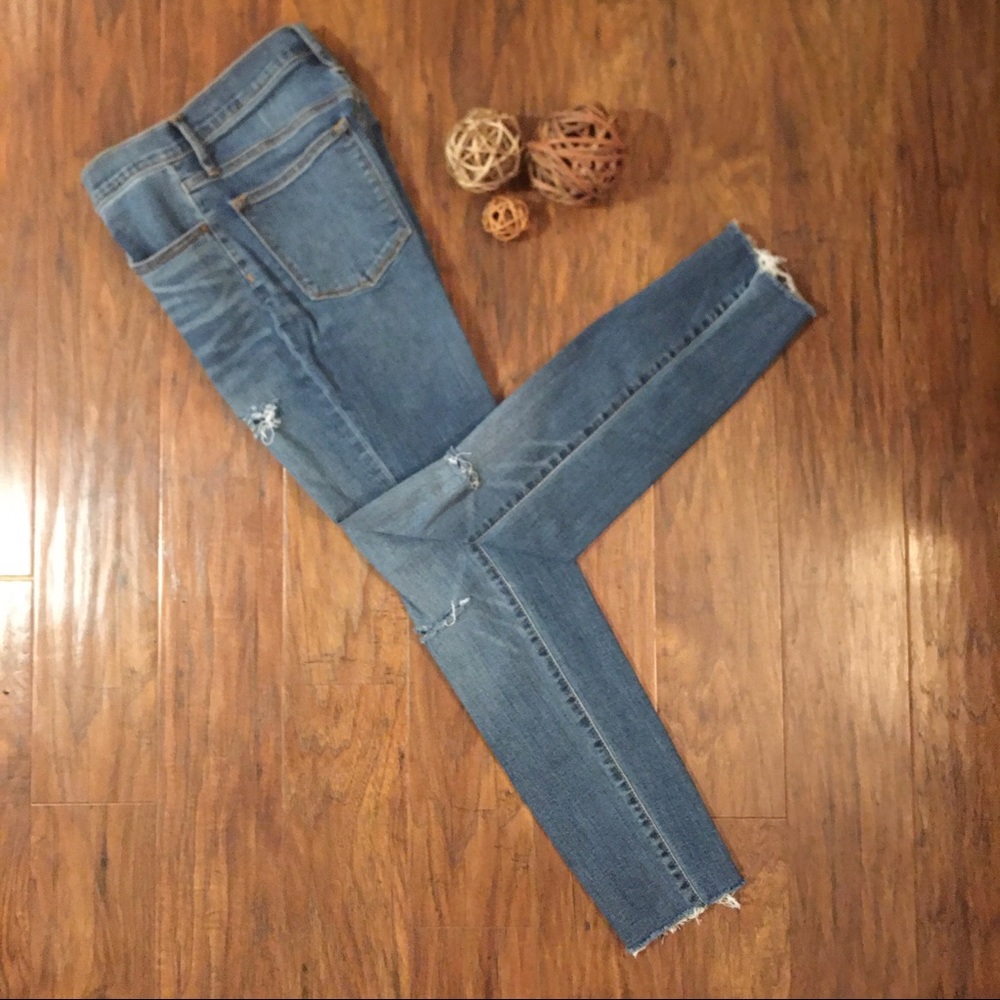 J. CREW Women’s 10” High Rise Skinny Jeans Size 27 Medium Wash - Picture 8 of 8